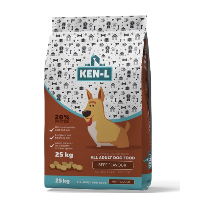 Ken-L Dog Food Adult Beef