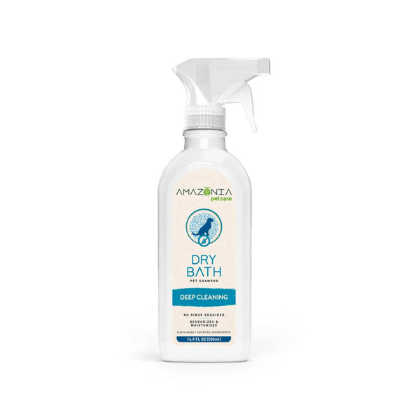 Amazonia Waterless Shampoo Dry Bath Pet Care 500ml