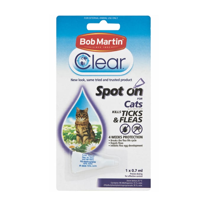 Bob Martin Clear Spot On for Cats