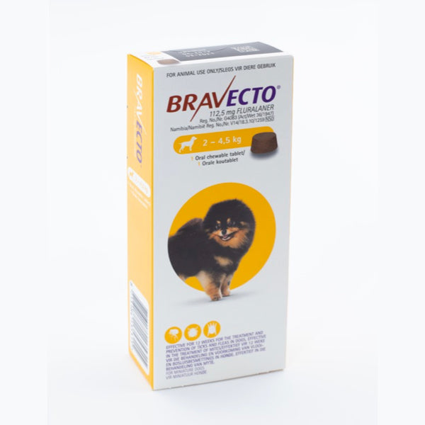 Bravecto Chew Tick and Flea Mini Dogs