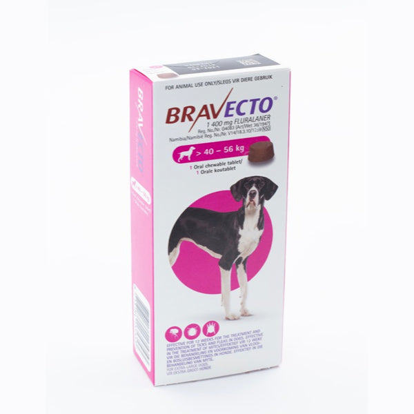 Bravecto Chew Tick and Flea Extra Large Dog 1 Chew