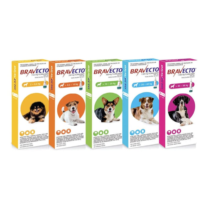 Bravecto Spot On Small Dog 4.5–10kg