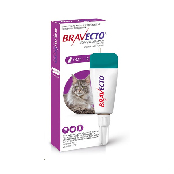 Bravecto Tick and Flea Spot On Large Cats