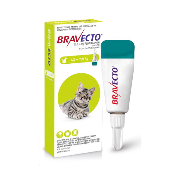 Bravecto Spot On for Small Cats