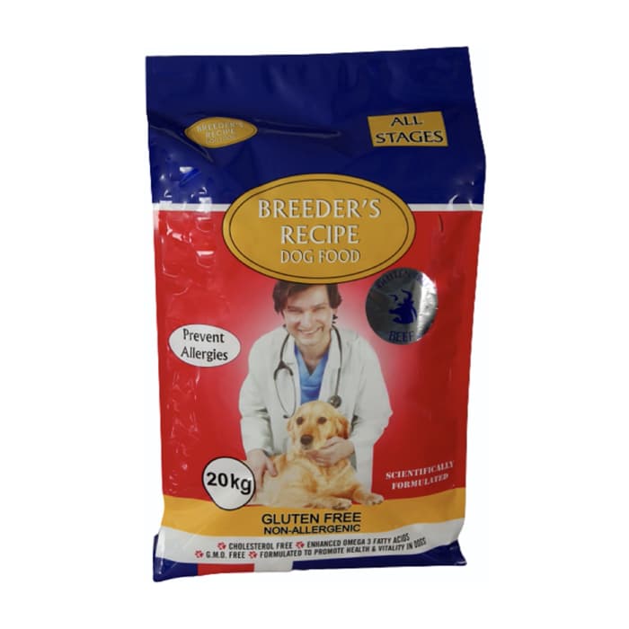 Breeders Recipe Adult Dog Food Beef
