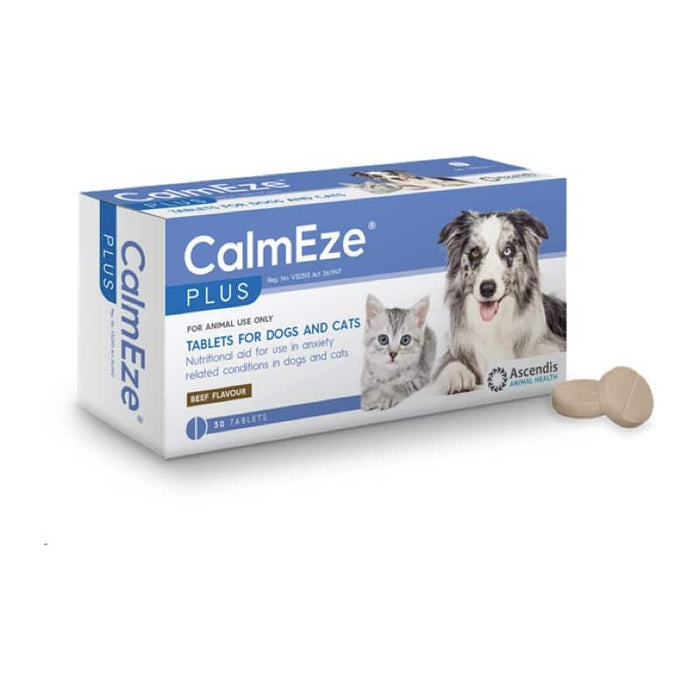 CalmEze Plus Anxiety Tablets for Dogs and Cats