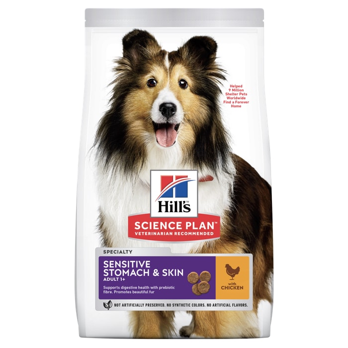 Hill's Science Plan Sensitive Stomach and Skin Adult Medium and Large Dog Food Chicken
