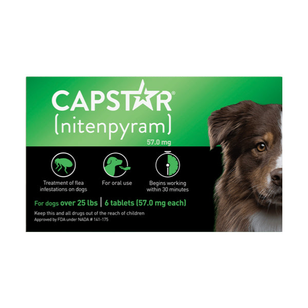 Capstar Tick and Flea Chew Large Dogs