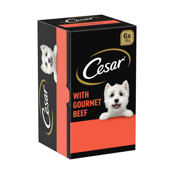 Cesar Gourmet Wet Adult Dog Food 6 Pack