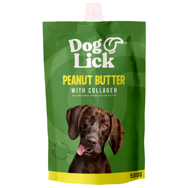 Dog Lick Peanut Butter with Collagen