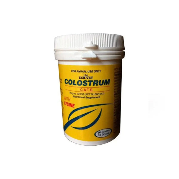 Eco-Vet Colostrum for Cats & Dogs (60 Doses)