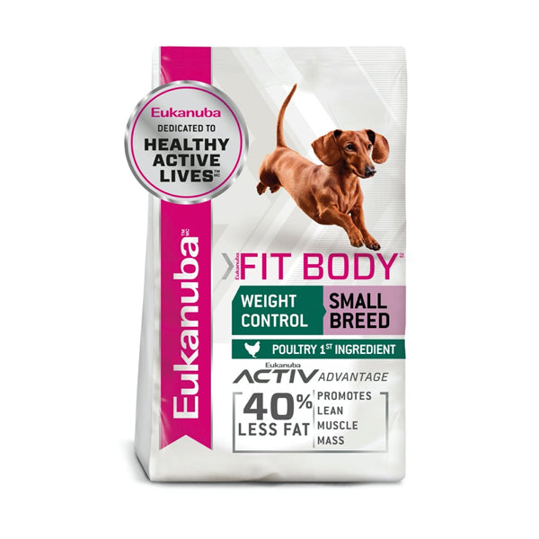 Eukanuba Fit Body Weight Control Small Breed Adult Dog Food