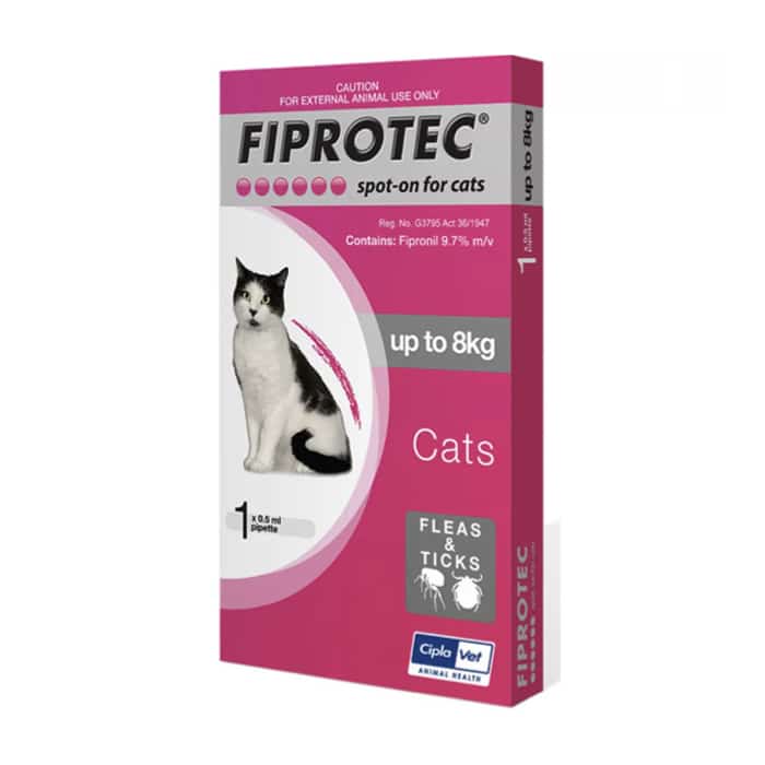 Fiprotec Tick and Flea Spot On Cats