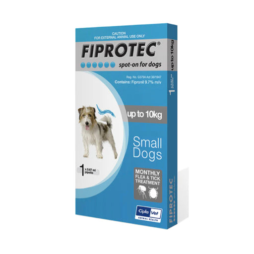 Fiprotec Tick and Flea Spot On Small Dogs