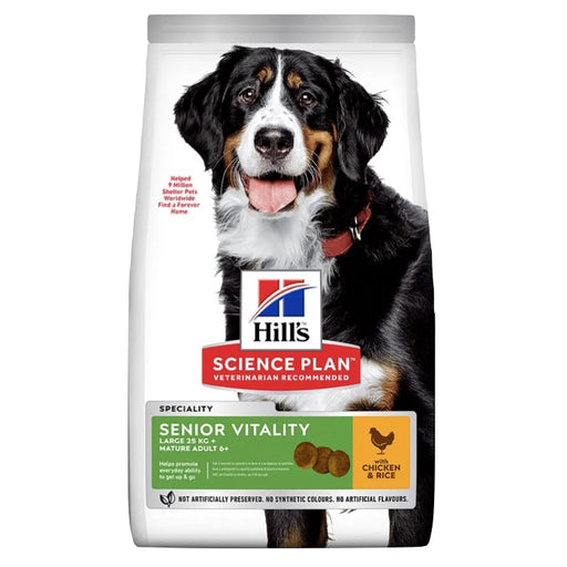 Hill’s Science Plan Adult 5+ Senior Vitality Large Breed Dog Food Chicken