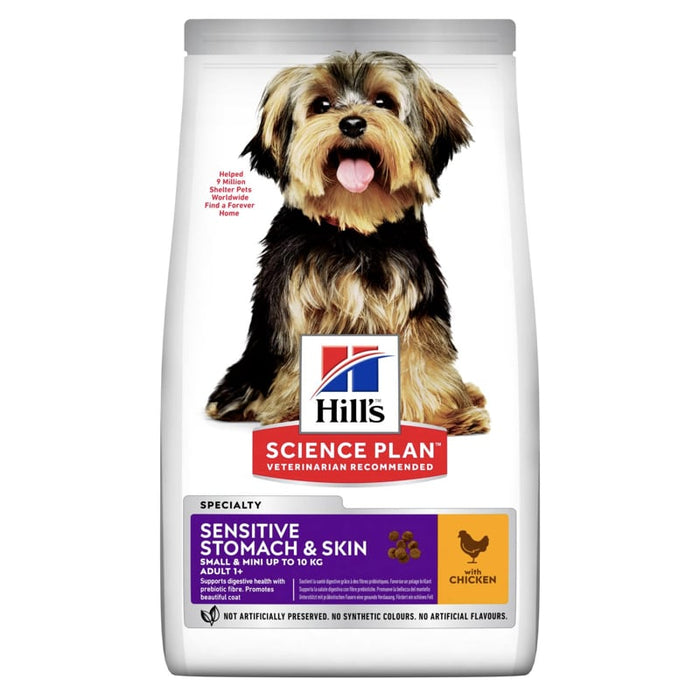 Hill's Science Plan Sensitive Stomach and Skin Small and Mini Adult Dog Food Chicken