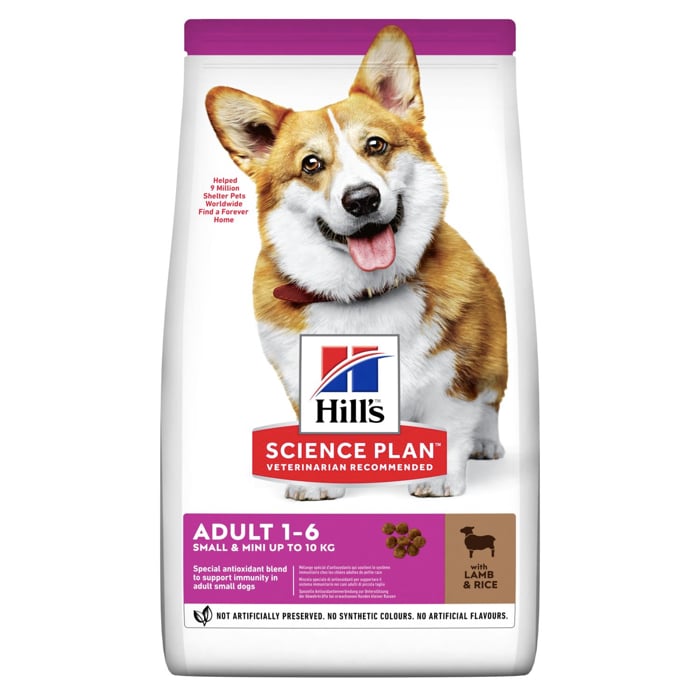 Hill's Science Plan Small and Mini Adult Dog Food Lamb and Rice