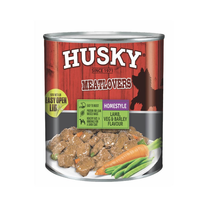 Husky Homestyle Lamb, Veg & Barley 775G
