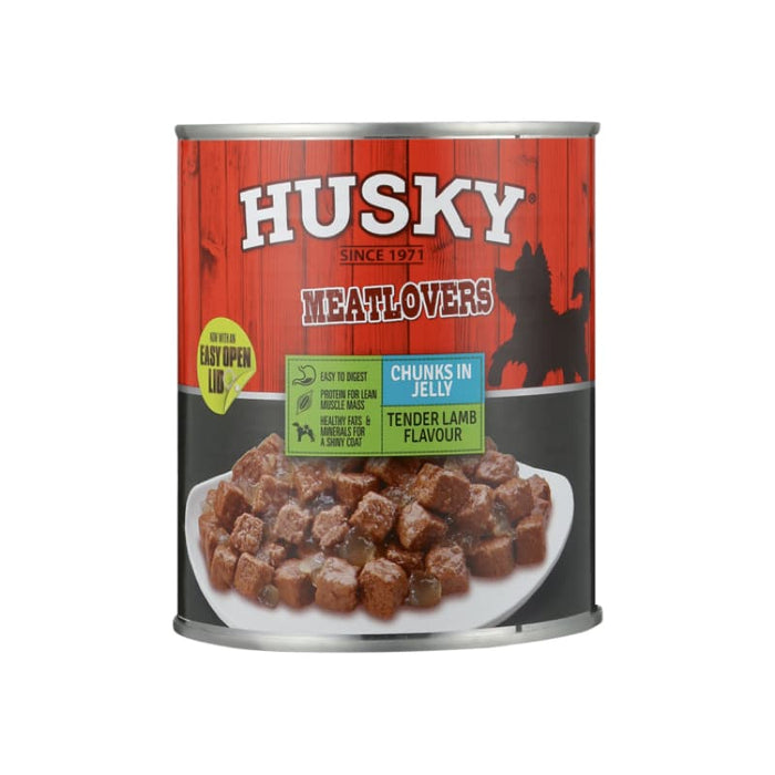 Husky Meatlovers Lamb Chunks In Jelly 775G
