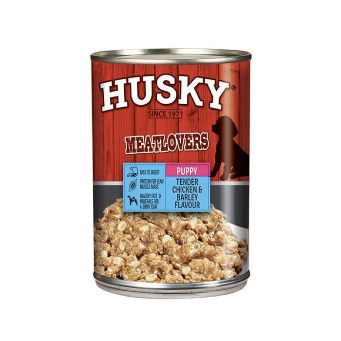 Husky Tender Chicken & Barley Puppy 400G