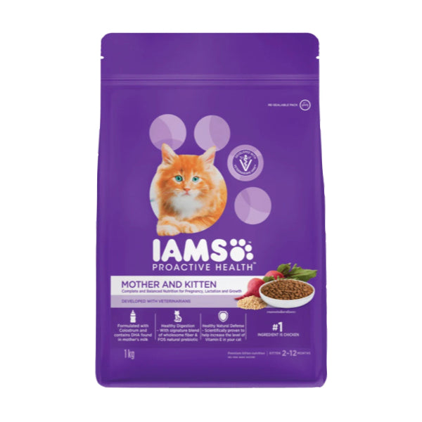IAMS Mother and Kitten Food Chicken