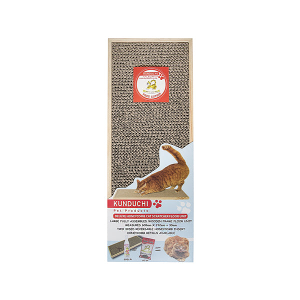 Kunduchi Scratcher Wooden Floor Unit