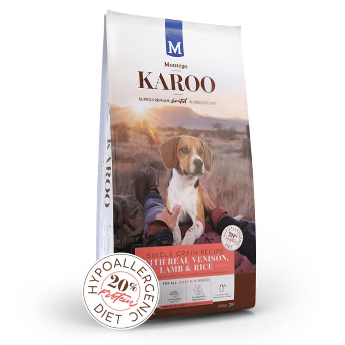 Montego Karoo Hypoallergenic Dog Food Venison
