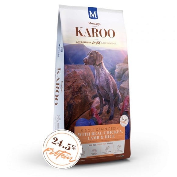Montego Karoo Adult Dog Food Chicken Lamb and Rice