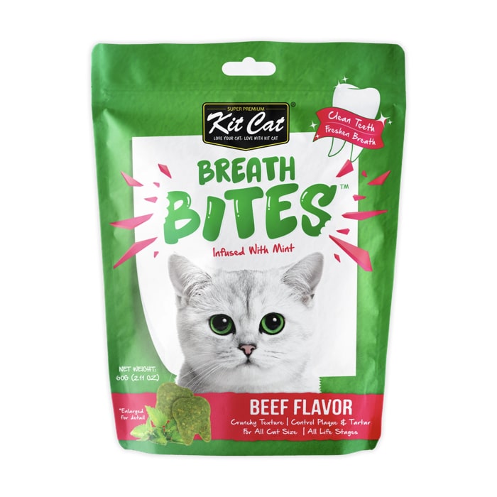 Kit Cat BreathBites Beef 60G