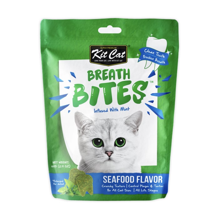 Kit Cat BreathBites Seafood 60G