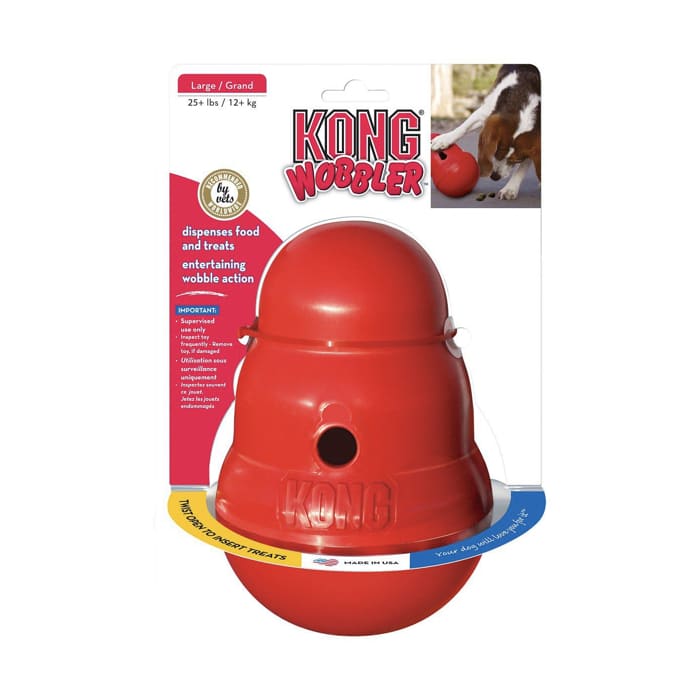 Kong® Wobbler Treat Dog Toy