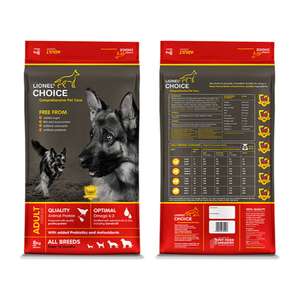 Lionel's Choice Adult Dog Food