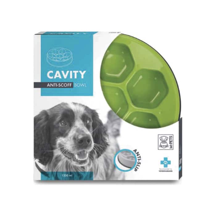 M-Pets Anti-Scoff Cavity Bowl