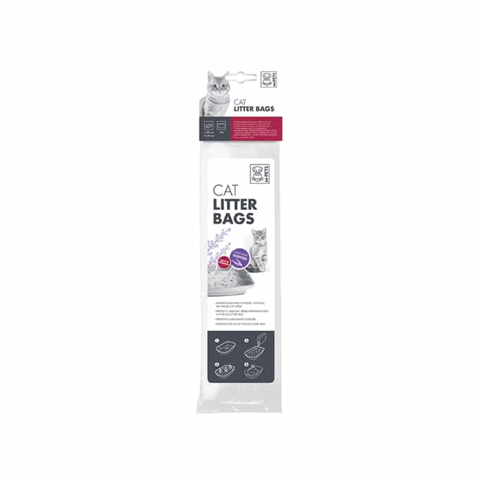 M-Pets Cat Litter Bags Lavender Scented
