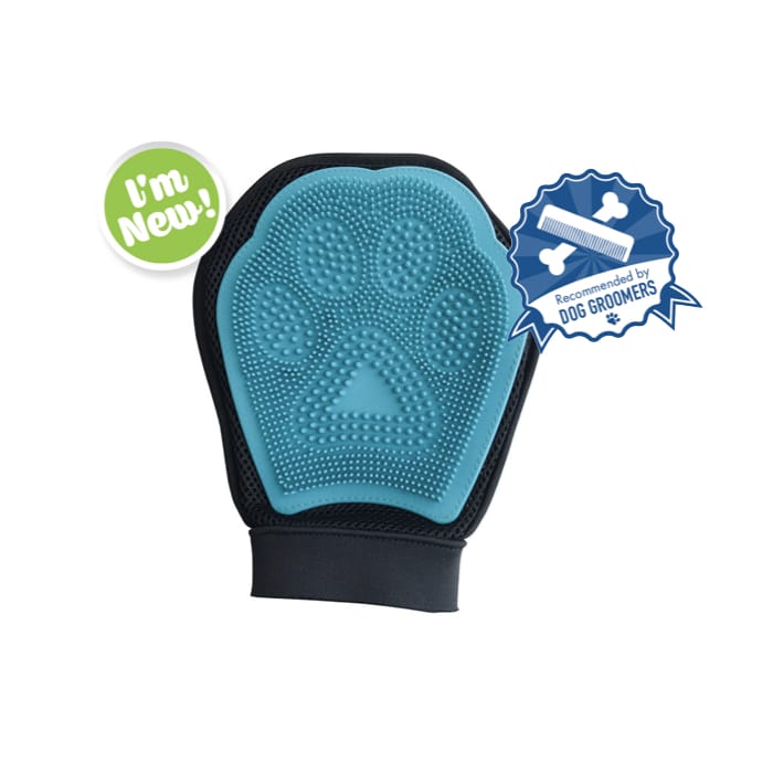 M-Pets Rubber Grooming Mitt