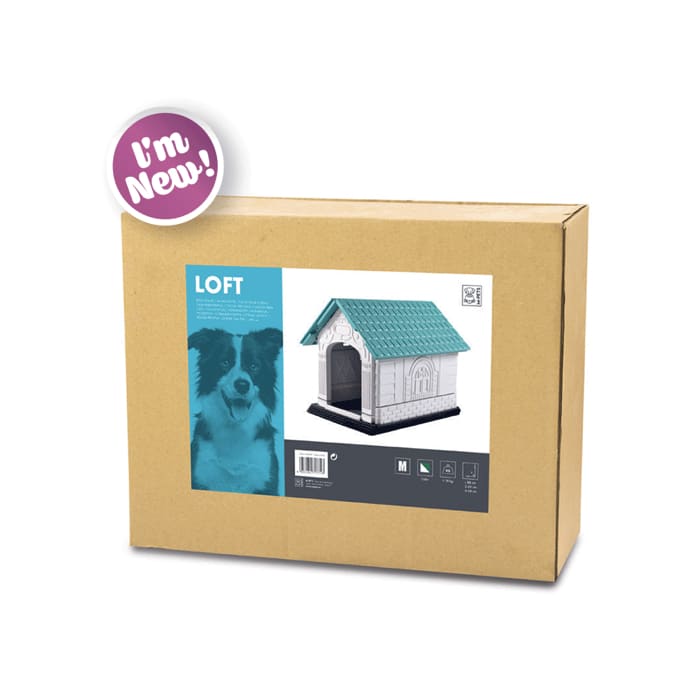 M-Pets Loft Dog Kennel