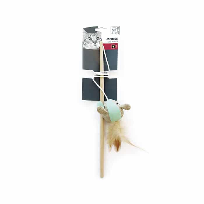 M-Pets Cat Wand Mouse