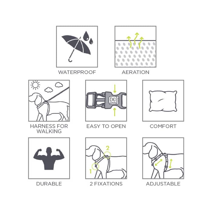 M-Pets Triangle Harness