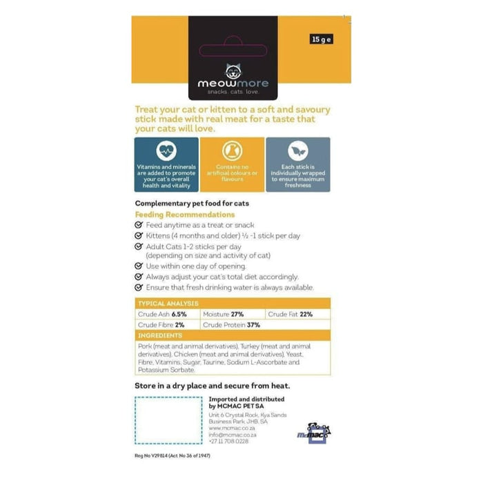 MeowMore Chicken & Liver Cat Treat