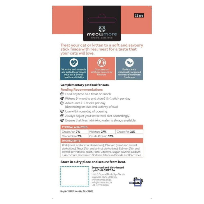 MeowMore Salmon & Trout Cat Treat