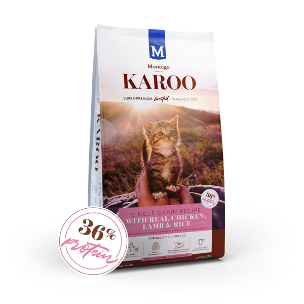 Montego Karoo Kitten Food Chicken Lamb and Rice