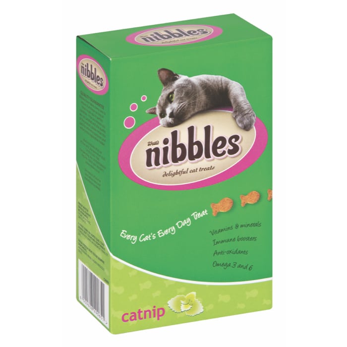 Nibbles Crunchy Cat Treats Catnip Flavour