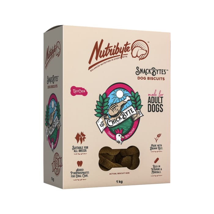Nutribyte Dog Biscuits ChickByte Adult