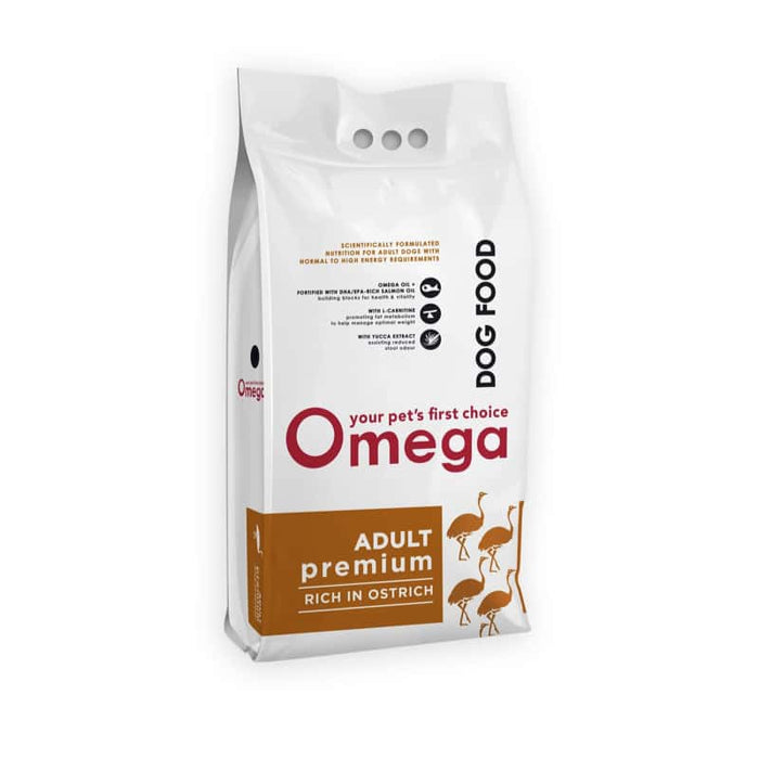 Omega Premium Adult All Breed Ostrich