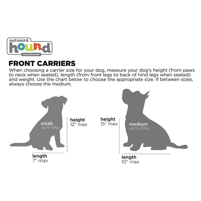 Pet Front Carrier Outward Hound PoochPouch