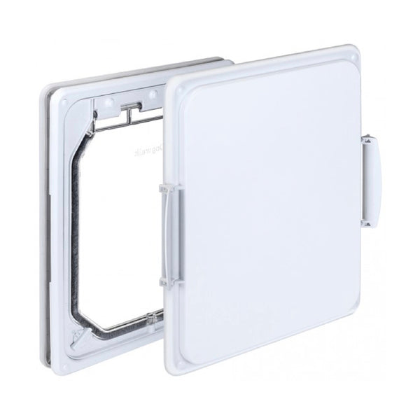 Pet Tek Dog Door Wood Medium White 320x270mm