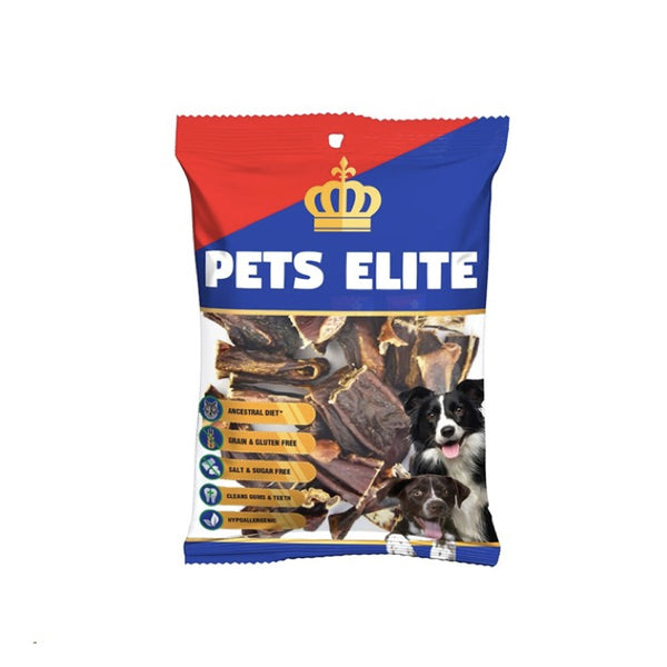 Pets Elite Chew Pigs Ear Strips Dog Treat