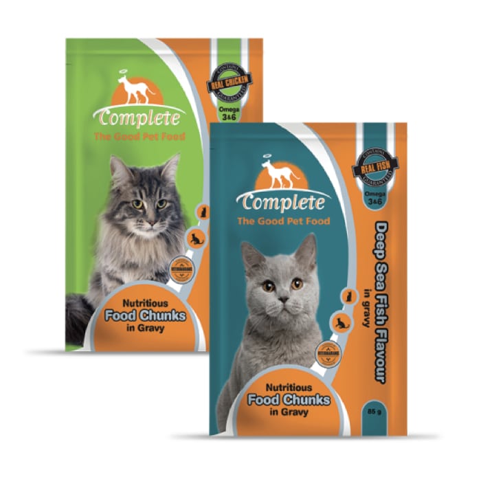 Complete Cat Food Pouches - Chicken