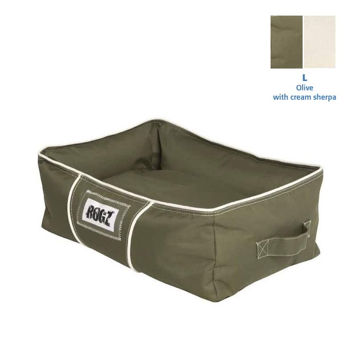 Rogz Lekka Pod 3D Oxford Dog Bed