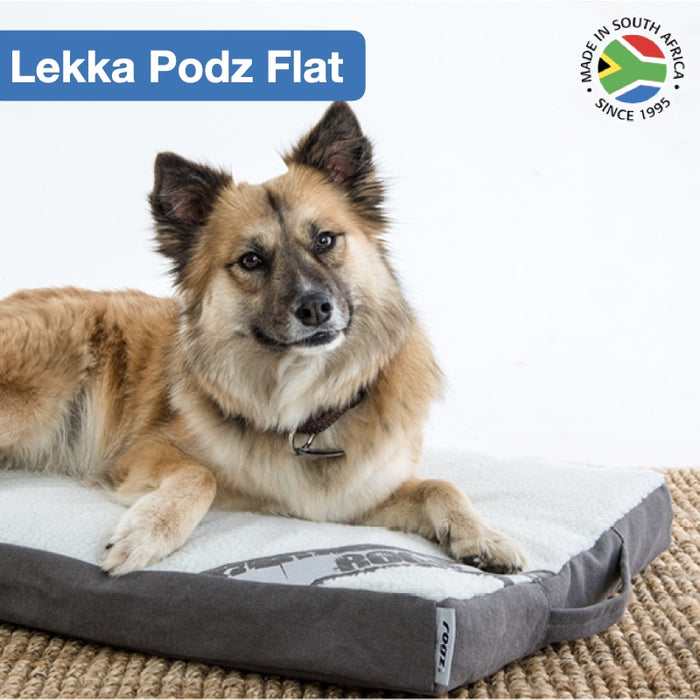 Rogz Lekka Pod Rectangle Oxford Bed